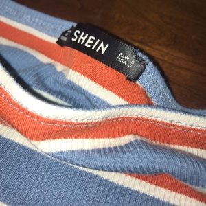 Off the shoulder Bardot crop top